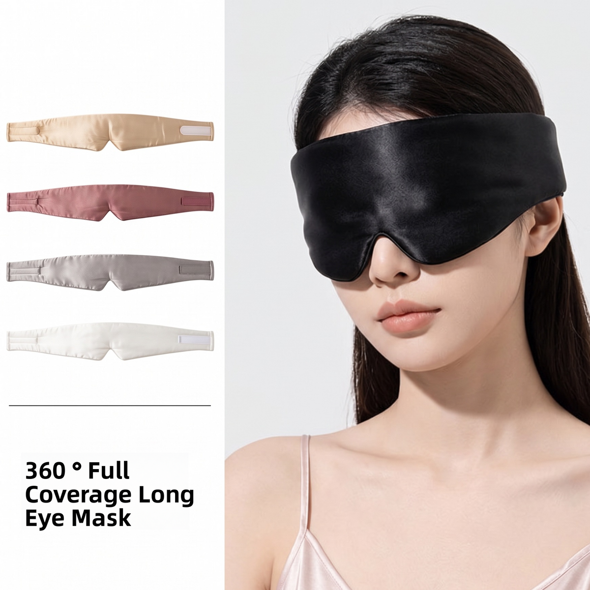 Silk Eye Mask for Sleep and Relaxation
